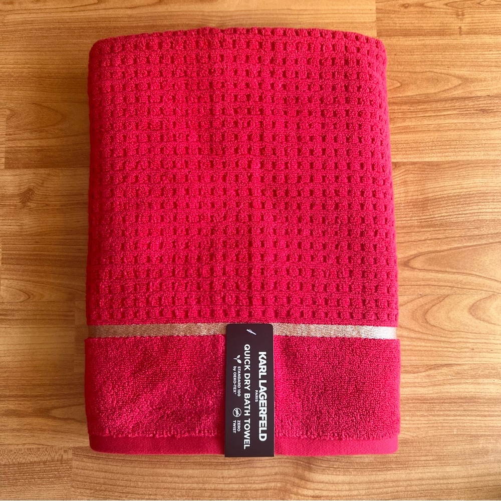 Karl Lagerfeld bath towel